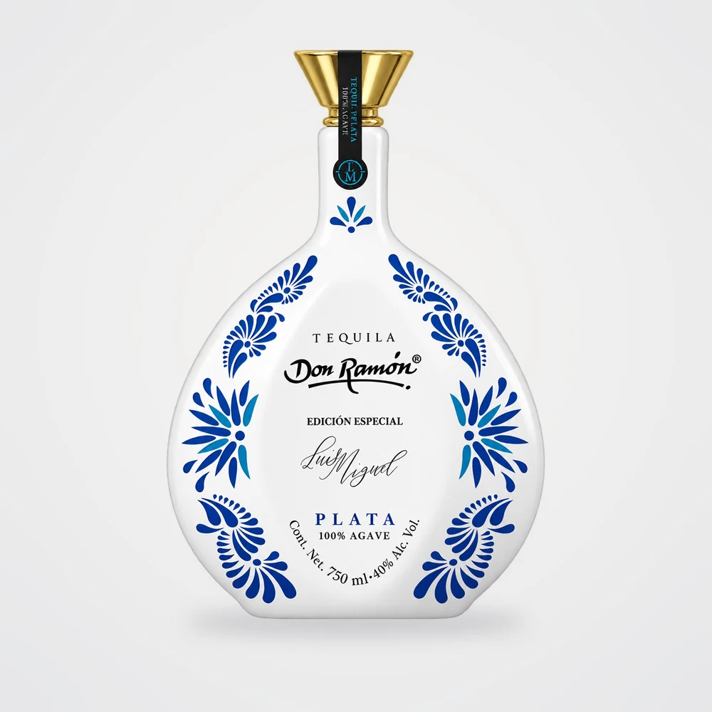 Tequila Don Ramon Ceramica · Plata